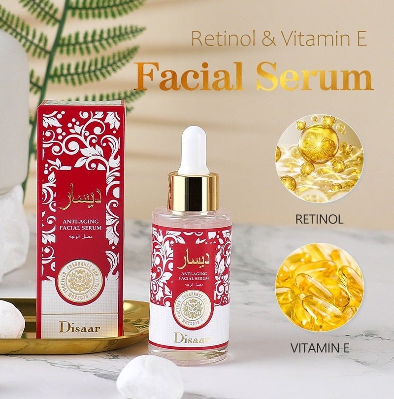 Disaar Anti-Aging Facial Serum With Retinol And Vitamin E 40 ml - Image 3